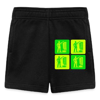 Döner Kebab Retro - Baby Shorts - black - Front