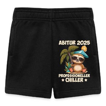 ABITUR 2025 PROFESSIONELLER CHILLER Lustiges - Baby Shorts - Schwarz - Vorne