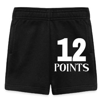 Eurovision song contest 12 points - Baby Shorts - black - Front