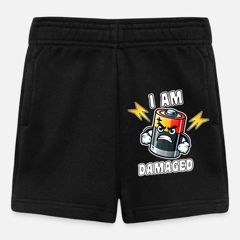 Emotional depth, self-awareness, acceptance - Baby Shorts - black