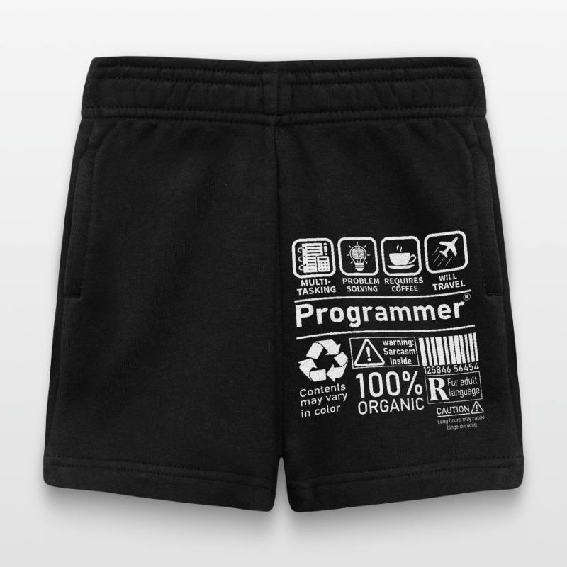 Programmer multi tasking problem solving requires Baby Shorts
