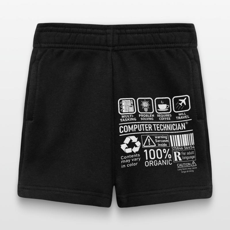 Computer Technician multi tasking problem solving Baby Shorts