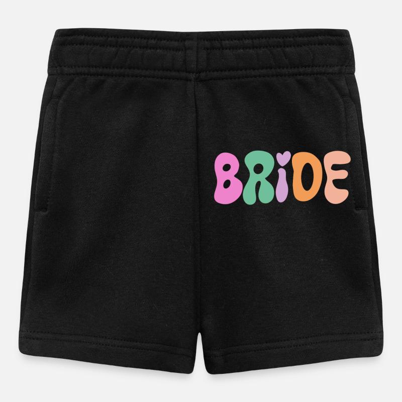 Braut - Baby Shorts - Schwarz