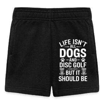 Disc Golf Dire Chiens Drôle Disc Golf Cadeau - Short Bébé - noir - Devant