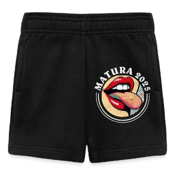 MATURA 2025 Maturant Matura Geschafft Lustiges - Baby Shorts - Schwarz - Vorne