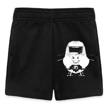 Railway Sketch - Baby Shorts - black - Front