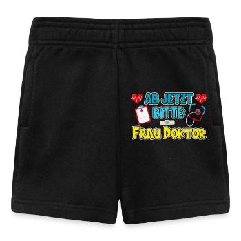 Doktortitel AB JETZT FRAU DOCTOR Lustiges - Baby Shorts - Schwarz - Vorne