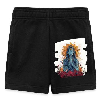 Yoga Namaste Meditation - Baby Shorts - Schwarz - Vorne
