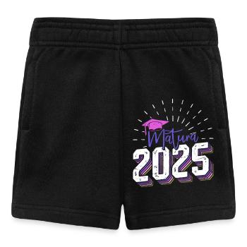 MATURA 2025 Maturant Matura Geschafft Lustiges - Baby Shorts - Schwarz - Vorne