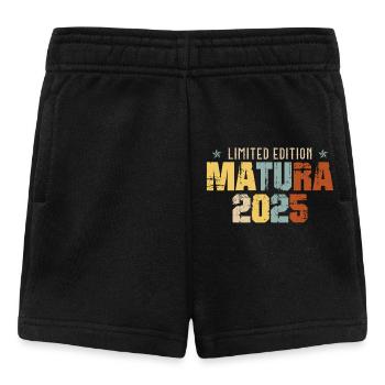 MATURA 2025 Maturant Matura Geschafft Lustiges - Baby Shorts - Schwarz - Vorne