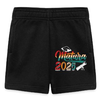 MATURA 2025 Maturant Matura Geschafft Lustiges - Baby Shorts - Schwarz - Vorne