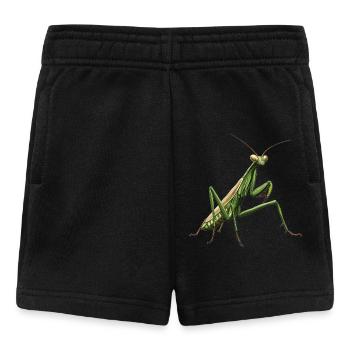 Gottesanbeterinnenen Gottesanbeterin - Baby Shorts - Schwarz - Vorne