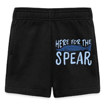 Pêche au harpon - Short Bébé - noir - Devant