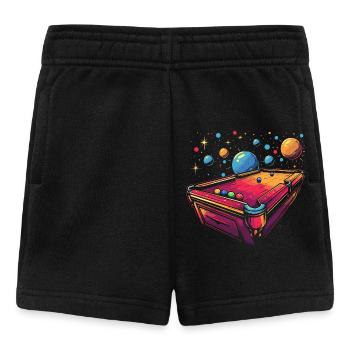 Billiards Cartoon Style - Baby Shorts - black - Front