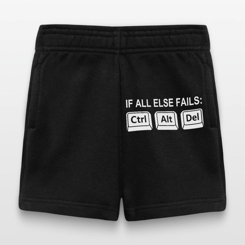 Programmer Shortcut Geek IT Support Computer Baby Shorts