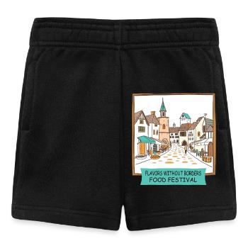 Street Food Festval - Baby Shorts - Schwarz - Vorne