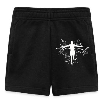 Marathonläufer Laufen Finisher Marathon - Baby Shorts - Schwarz - Vorne