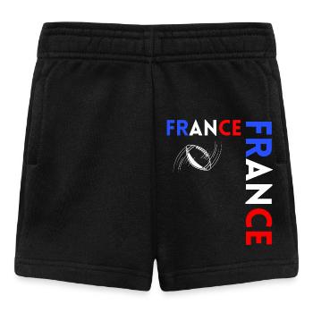 Rugby Player Fan Rugby Supporter Rugby France - Baby Shorts - black - Front