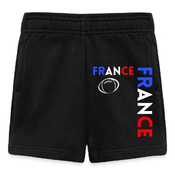 Rugby Player Fan Rugby Supporter Rugby France - Baby Shorts - black - Front