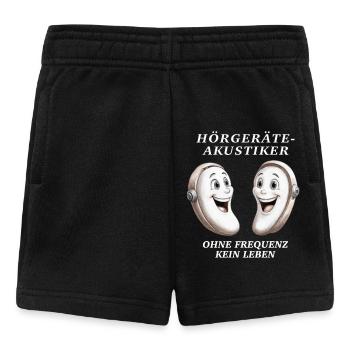 HÖRGERÄTEAKUSTIKER - Baby Shorts - Schwarz - Vorne