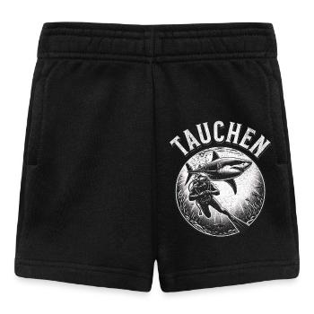 Tauchen - Baby Shorts - Schwarz - Vorne