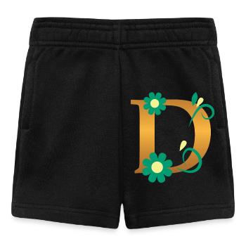 D - Baby Shorts - Schwarz - Vorne