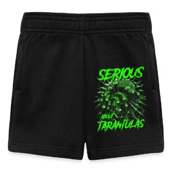 Serious About Tarantulas Pet Spider Owner - Baby Shorts - black - Front