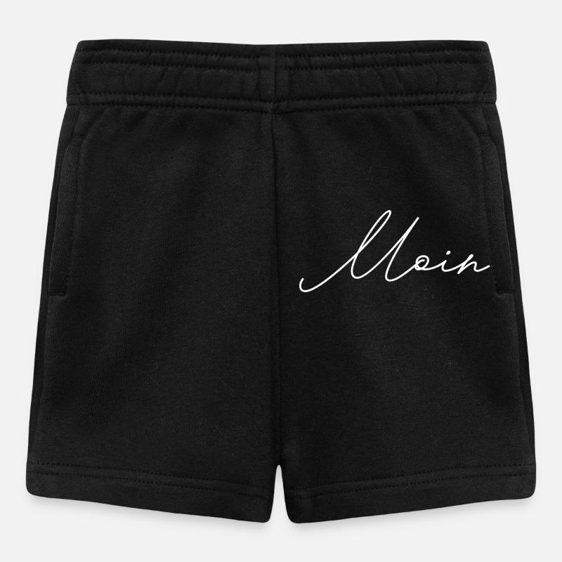 Moin – côté blanc - Short Bébé - noir