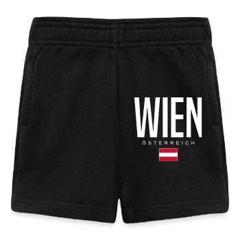 Wien Österreich - Baby Shorts - Schwarz - Vorne