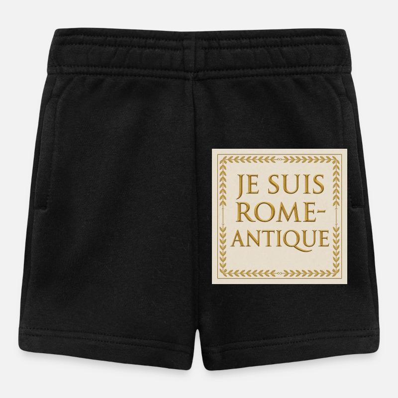 I Am Ancient Rome - Baby Shorts - black