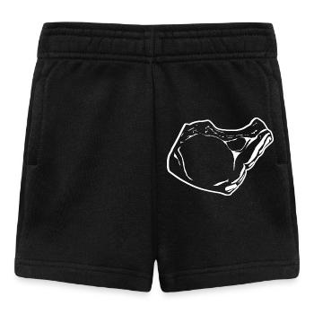 Steak Skizze - Baby Shorts - Schwarz - Vorne