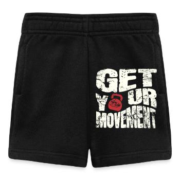 Get your movement - Baby Shorts - Schwarz - Vorne