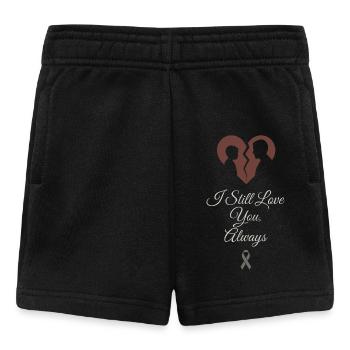 Awareness for parents of the decision - Baby Shorts - black - Front