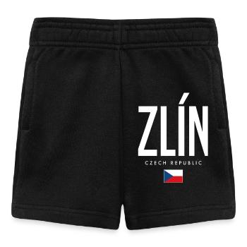 Zlin, République tchèque - Short Bébé - noir - Devant