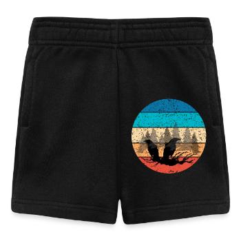 Ravens - Baby Shorts - black - Front