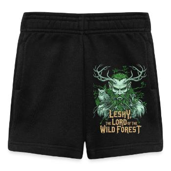 Leshy Herr des wilden Waldes Design - Baby Shorts - Schwarz - Vorne