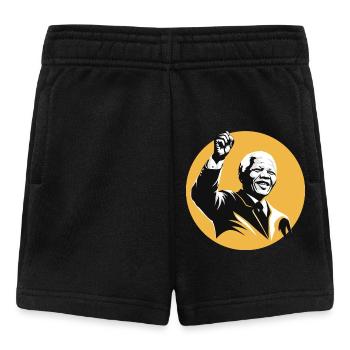 Nelson Mandela | Inspirational - Baby Shorts - black - Front
