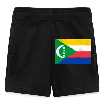 Drapeau des Comores - Short Bébé - noir - Devant