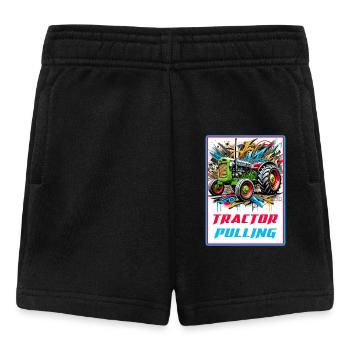 Puissance de traction du tracteur - Short Bébé - noir - Devant