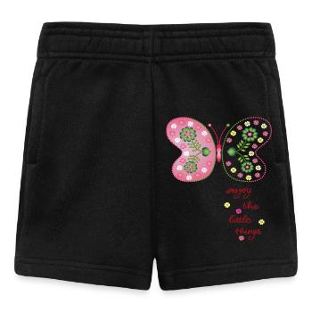 Profitez des petites choses - Short Bébé - noir - Devant