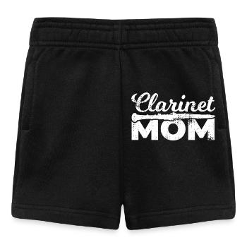 Clarinette maman - Short Bébé - noir - Devant