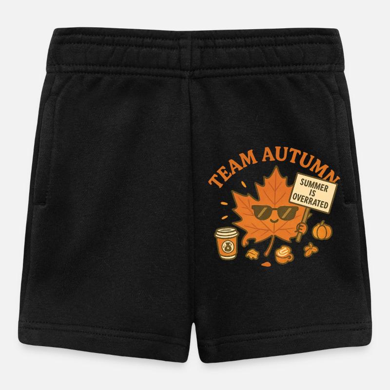 L’équipe Automne - L’été est surestimé - Short Bébé - noir