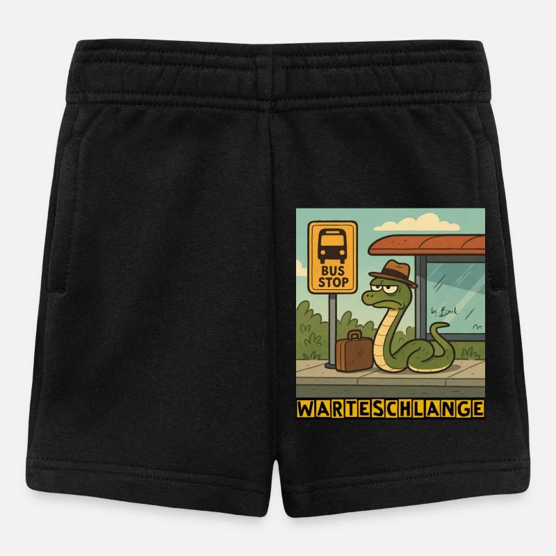 Queue by Rico Beck - Baby Shorts - black