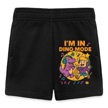 I'm In Dino Fashion Dinosaur Lover - Baby Shorts - black - Front