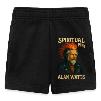 Spiritueller Punk Alan Watts Hemd - Baby Shorts - Schwarz - Vorne