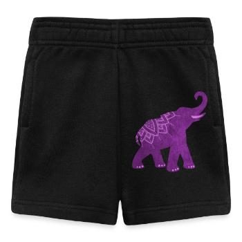 Yoga Mandala Inde Yoga Namaste Méditation om - Short Bébé - noir - Devant