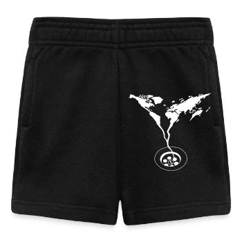 Evakuierung der Welt - Baby Shorts - Schwarz - Vorne