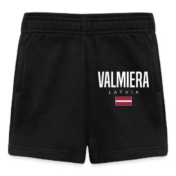 Valmiera, Latvia - Baby Shorts - black - Front