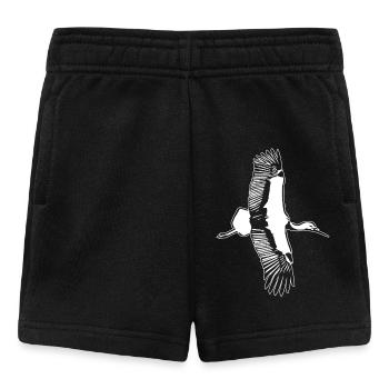 Majesty of the skies - Baby Shorts - black - Front