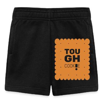 Hart im Nehmen! - Baby Shorts - Schwarz - Vorne